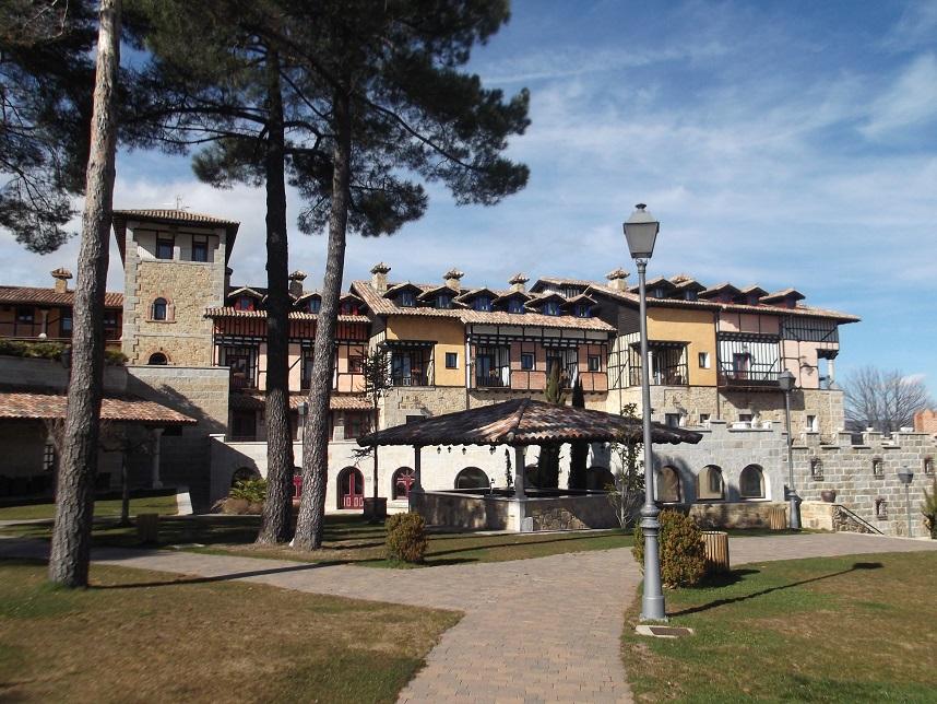 Hotel Termal Abadia De Los Templarios Ла-Альберка Экстерьер фото